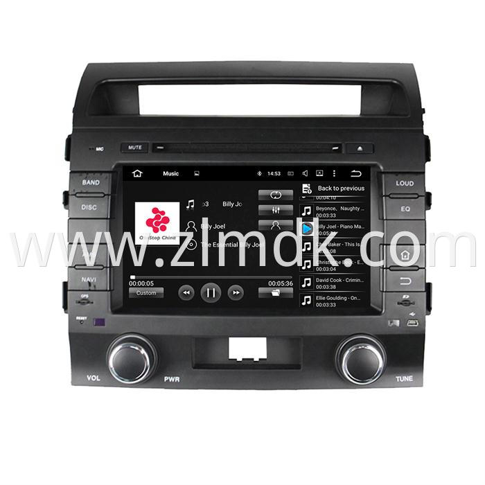 Android car stereo player for Land Cruiser 200 